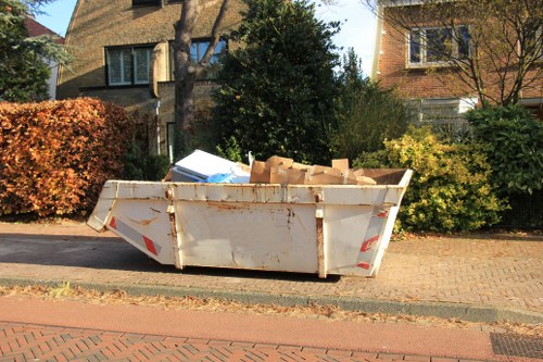 Recycling construction materials at Millhill site